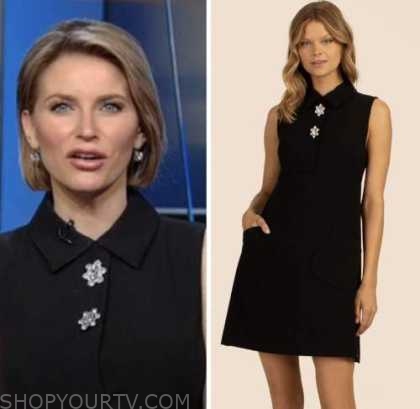 Fox and Friends: February 2023 Ashley Strohmier's Black Embellished ...