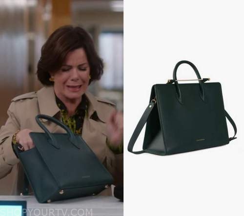 Strathberry The Strathberry Midi Tote worn by Margaret (Marcia Gay Harden)  as seen in So Help Me Todd (S01E12)