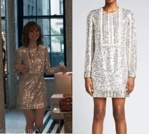 Dear Edward: Season 1 Episode 1 Zoe's Sequin Mini Dress | Fashion ...