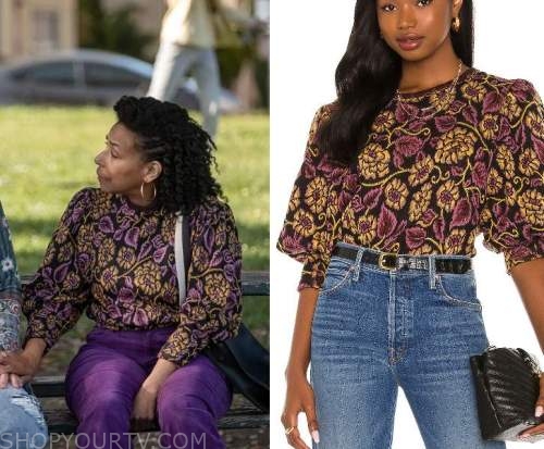 Blindspotting: Season 2 Floral Top | Shop Your TV