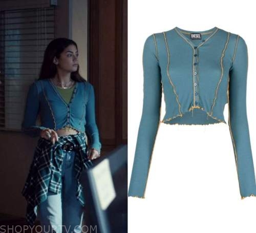 The Way Home: Season 1 Episode 2 Alice's Exposed Seam Cardigan | Shop ...