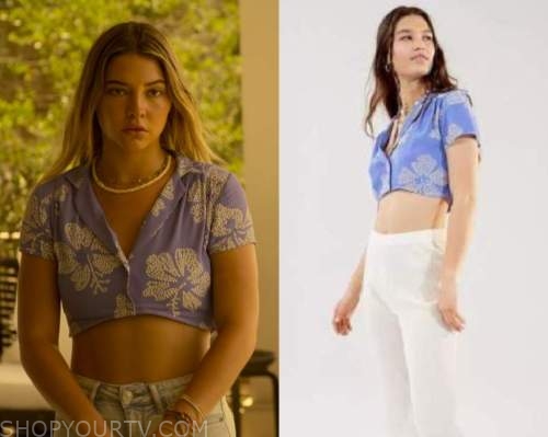 Outer Banks Fashion — April 13, 2021 Madelyn Cline wears the Louis