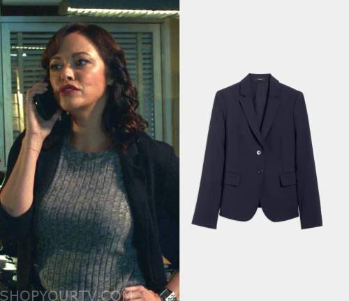 Blue Bloods: Season 13 Episode 12 Maria's Blue Blazer | Shop Your TV