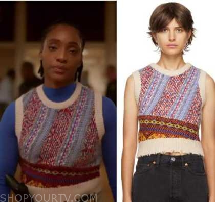 Will Trent: Season 1 Episode 6 Faith's Sweater Vest | Shop Your TV