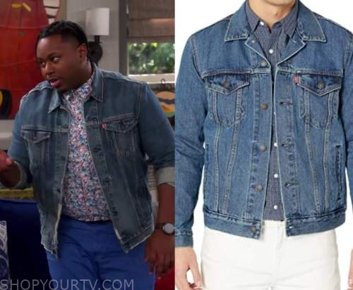 The Neighborhood: Season 5 Episode 13 Marty's Denim Jacket | Shop Your TV