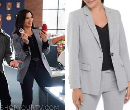 NCIS: Season 20 Episode 15 Jess' Grey Blazer | Shop Your TV