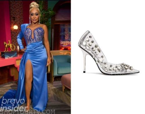 Real Housewives of Potomac: Season 7 Reunion Karen's Diamond Pumps ...