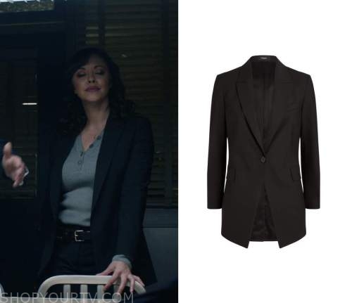 Blue Bloods: Season 13 Episode 13 Maria's Black Blazer | Shop Your TV