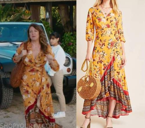 Fantasy Island: Season 2 Episode 5 Joy's Wrap Dress | Shop Your TV