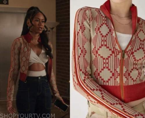WornOnTV: Keisha's layered sweater on All American Homecoming, Netta  Walker