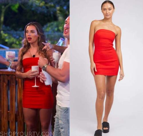 Perfect Match: Season 1 Episode 7 Chloe's Ring Cut Out Mini Dress