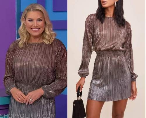 The Price is Right: February 2023 Rachel's Metallic Plisse Ombre Dress ...