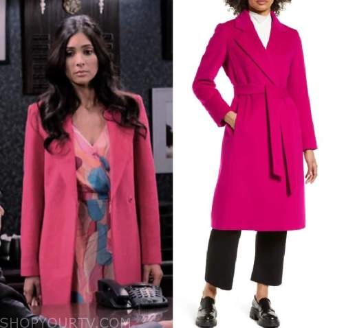 Days Of Our Lives: February 2023 Gabi's Pink Coat | Shop Your TV