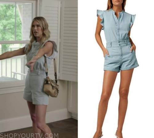 Christina in the Country: Season 1 Episode 6 Christina's Denim Romper ...