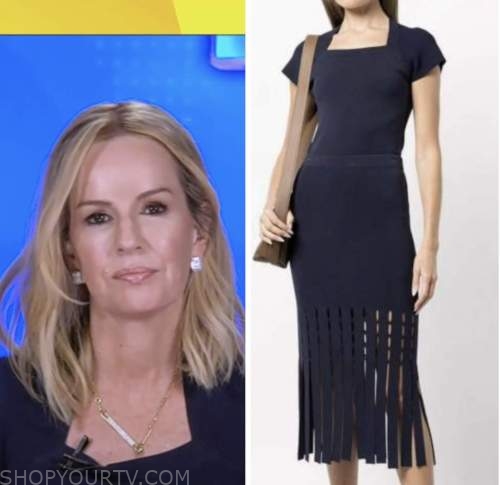 Good Morning America: March 2023 Dr. Jennifer Ashton's Navy Blue Square ...