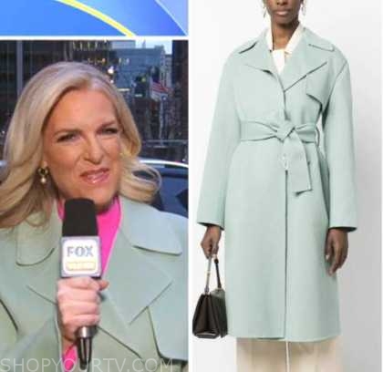 Fox and Friends: March 2023 Janice Dean's Mint Green Coat | Shop Your TV