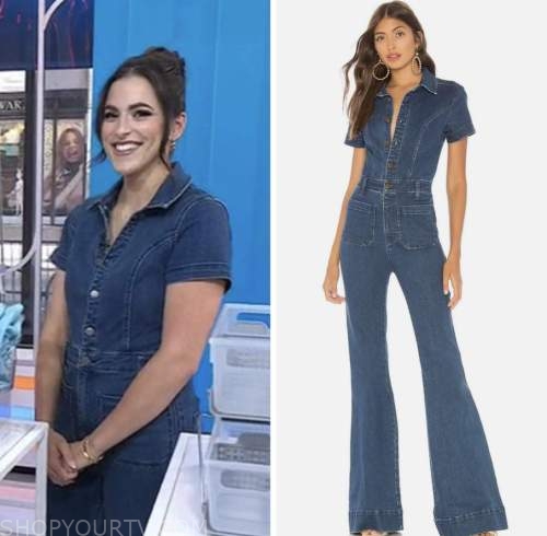 Zoe Denim Jumpsuit (Light Denim) - Laura's Boutique, Inc