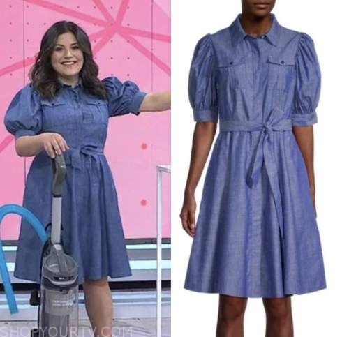 The Today Show: March 2023 Adrianna Barrionuevo Brach's Blue Chambray ...