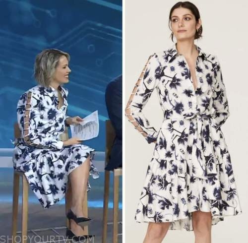 Tiered Ruffle Shirtdress by Osman Yousefzada Collective for $45