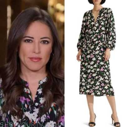 The Today Show: March 2023 Kaylee Hartung's Floral Long Sleeve Midi ...