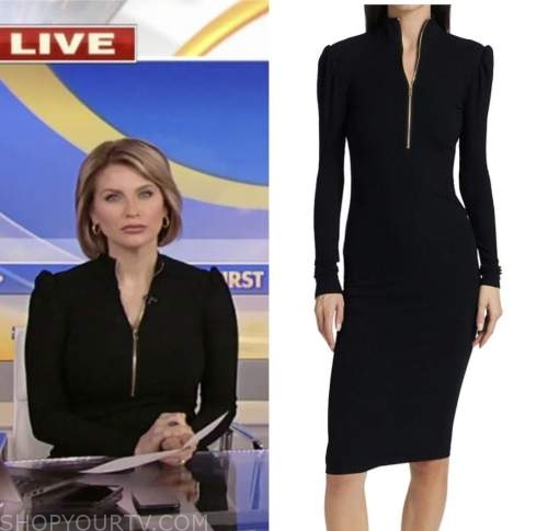 Fox and Friends March 2023 Ashley Strohmier s Black Zip Front