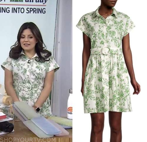 The Today Show: March 2023 Adrianna Barrionuevo Brach's Green and White ...