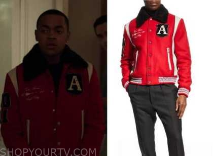 Power Book II Ghost Michael Rainey Jr. Varsity Jacket