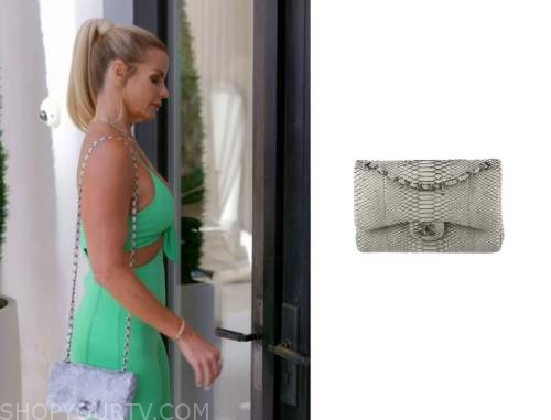 Louis Vuitton Sky Mixed Monogram Masculine Shirt worn by Alexia Echevarria  as seen in The Real Housewives of Miami (S05E12)