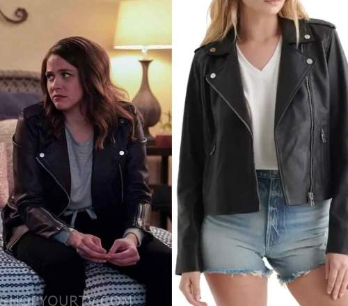 Olivia East New York Brandy Quinlan Leather Jacket - Jackets Masters