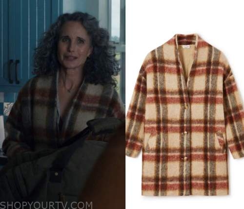 The Way Home: Season1 Episode 8 Del's Checked Coat | Shop Your TV