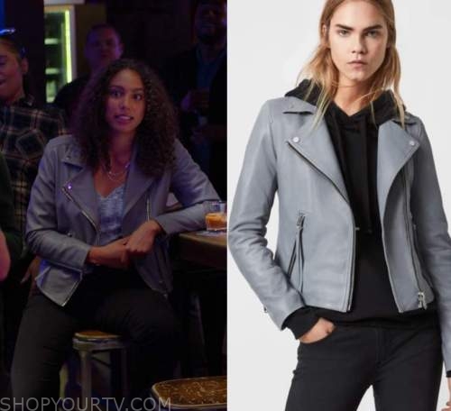 Unstable: Season 1 Episode 1 Ruby's Blue Leather Jacket | Shop Your TV