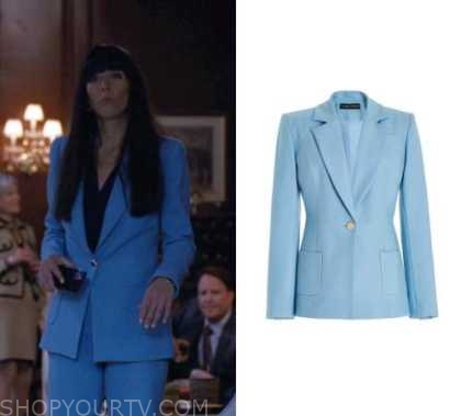 Succession: Season 4 Episode 1 Kerry's Blue Blazer | Shop Your TV