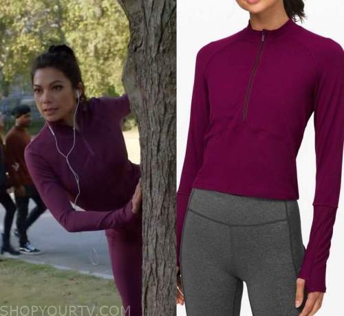 True Lies: Season 1 Episode 5 Helen's Half Zip Pullover | Shop Your TV