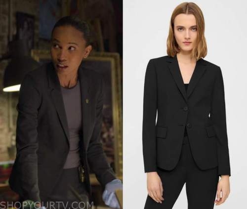 The Night Agent: Season 1 Episode 6/7/8 Chelsea's Black Blazer | Shop ...