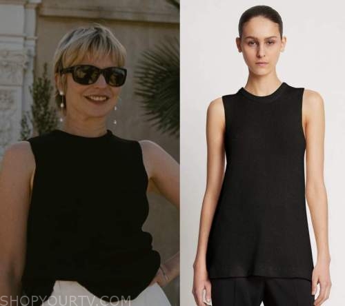 Succession Season 4 Episode 1 Naomi s Black Tank Top Shop Your TV