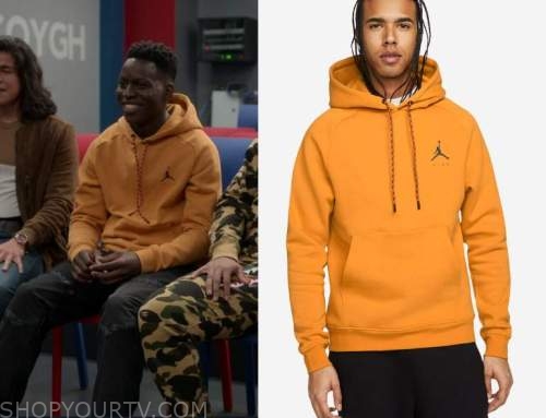 Ted Lasso: Season 3 Episode 3 Orange Air Jordan Hoodie | Shop Your TV