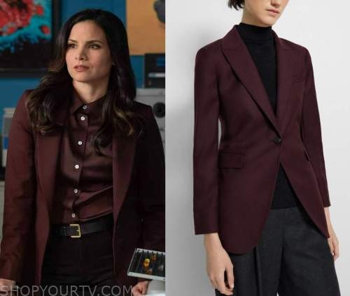 NCIS: Season 20 Episode 16 Jessica's Burgundy Blazer | Shop Your TV