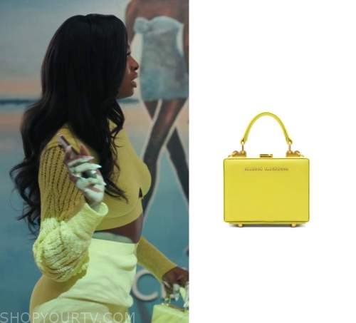 Brandon Blackwood Mini Kendrick Trunk worn by Hilary Banks (Coco Jones) as  seen in Bel-Air (S02E05)