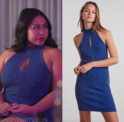 WornOnTV: Camille's sleeveless bow neck top on Bones