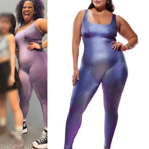 AEW Dynamite March 2023: Willow's Purple Jumpsuit