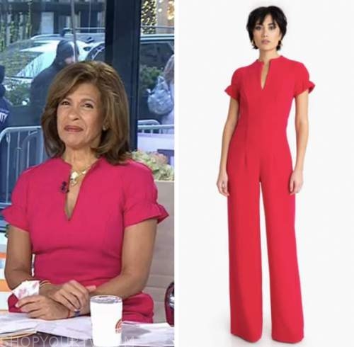 The Today Show: April 2023 Hoda Kotb's Pink Jumpsuit | Shop Your TV