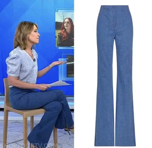 The Today Show: April 2023 Savannah Guthrie's Blue Pants | Shop Your TV