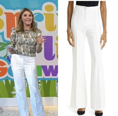 The Today Show: April 2023 Jenna Bush Hager's White Pants | Shop Your TV