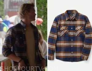 Sullivans Crossing: Season 1 Episode 3/4 Cal's Blue Plaid Shirt | Shop ...