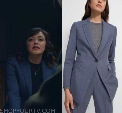 Blue Bloods: Season 13 Episode 18 Maria's Blue Blazer | Shop Your TV