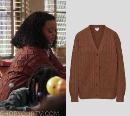 Abbott Elementary: Season 2 Episode 20 Janine's Knit Cardigan | Shop ...