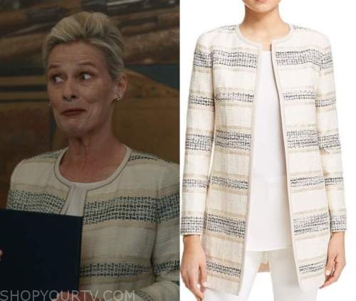 The Diplomat: Season 1 Episode 1 Gwen's Printed Jacket | Shop Your TV