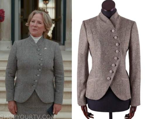 The Diplomat: Season 1 Episode 1/2 Francis' Asymmetric Button Jacket ...