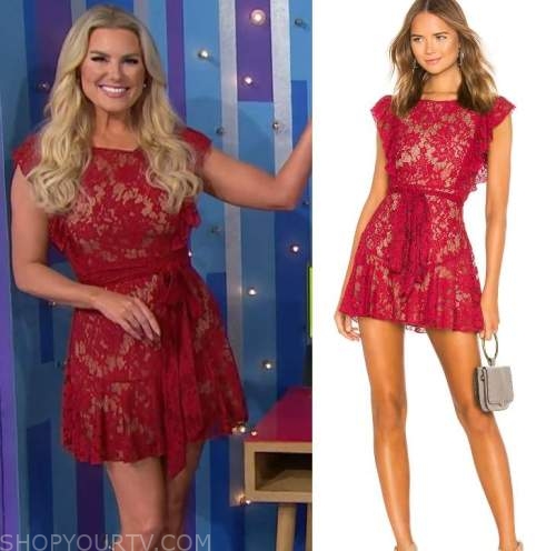 The Price is Right: April 2023 Rachel's Red Lace Dress | Shop Your TV