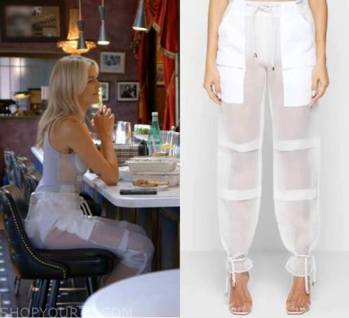 Marine Serre Moon Diamant Fuseaux Leggings worn by Lala Kent as